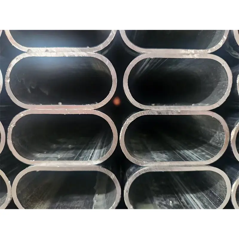 Small Diameter Hot Dip Galvanized Oval Steel Pipe